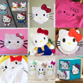 Hello Kitty arts and crafts