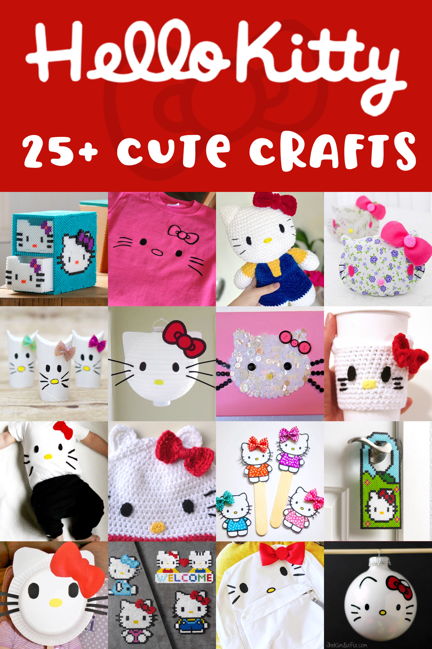 Hello Kitty craft ideas