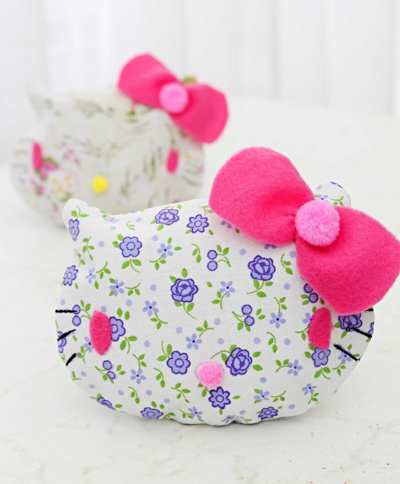 Cat Coin Purse Sewing Pattern