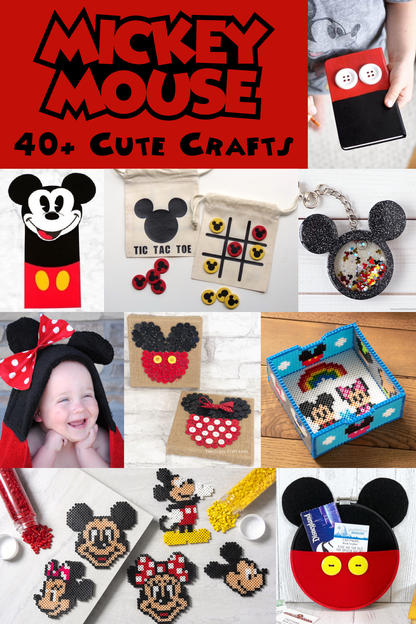 Mickey Mouse craft ideas