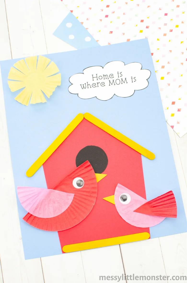 Mother's Day birdhouse craft