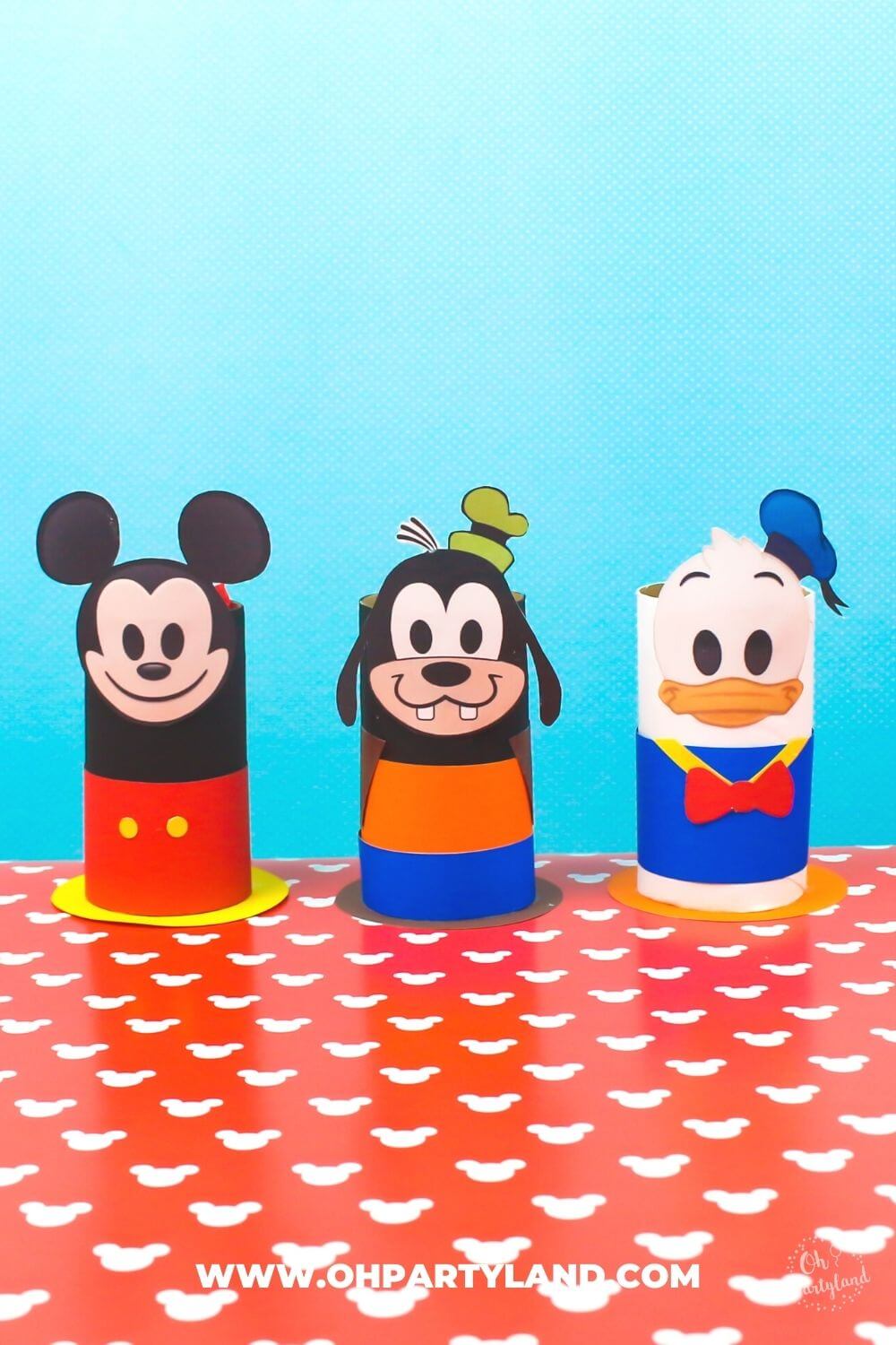 Toilet Paper Roll Disney Characters