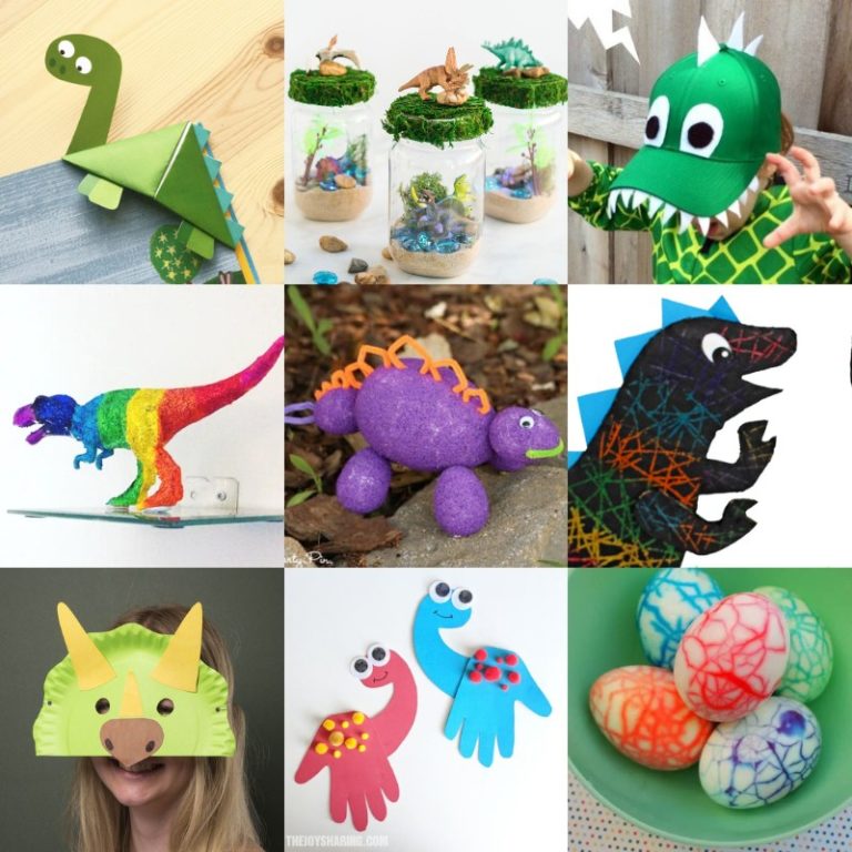 dinosaur crafts your kids are going to love