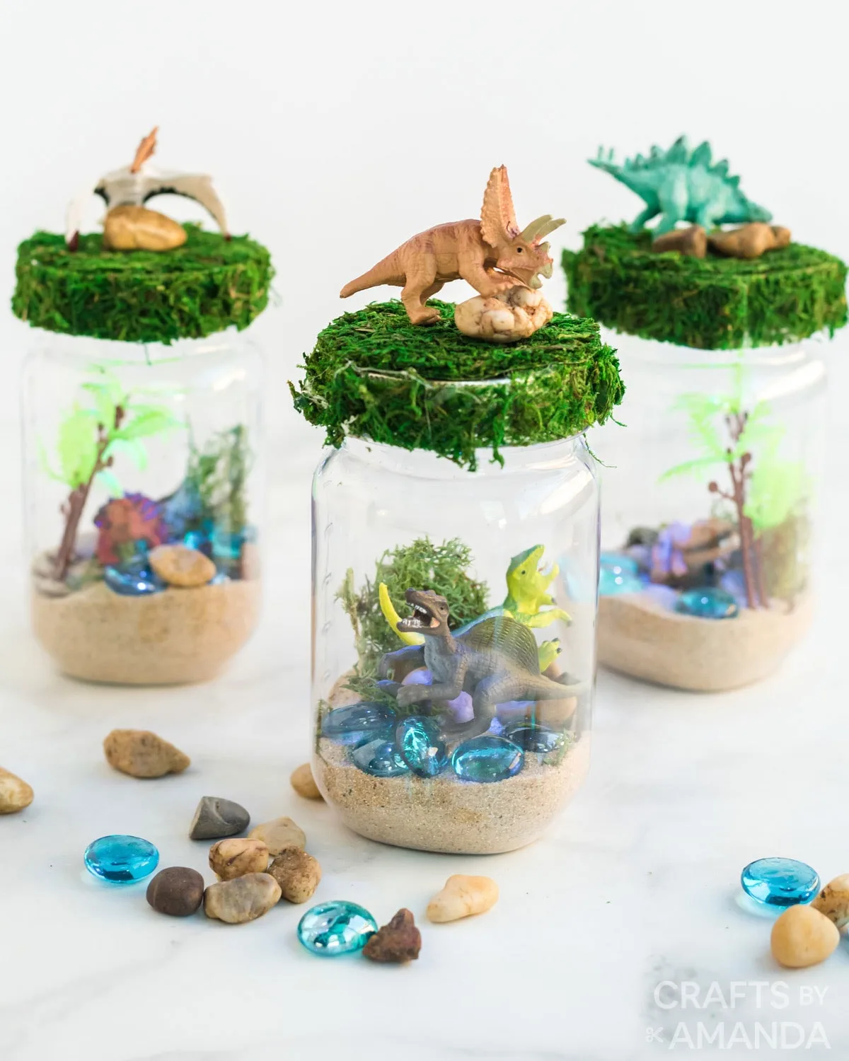 dinosaur nightlight terrarium