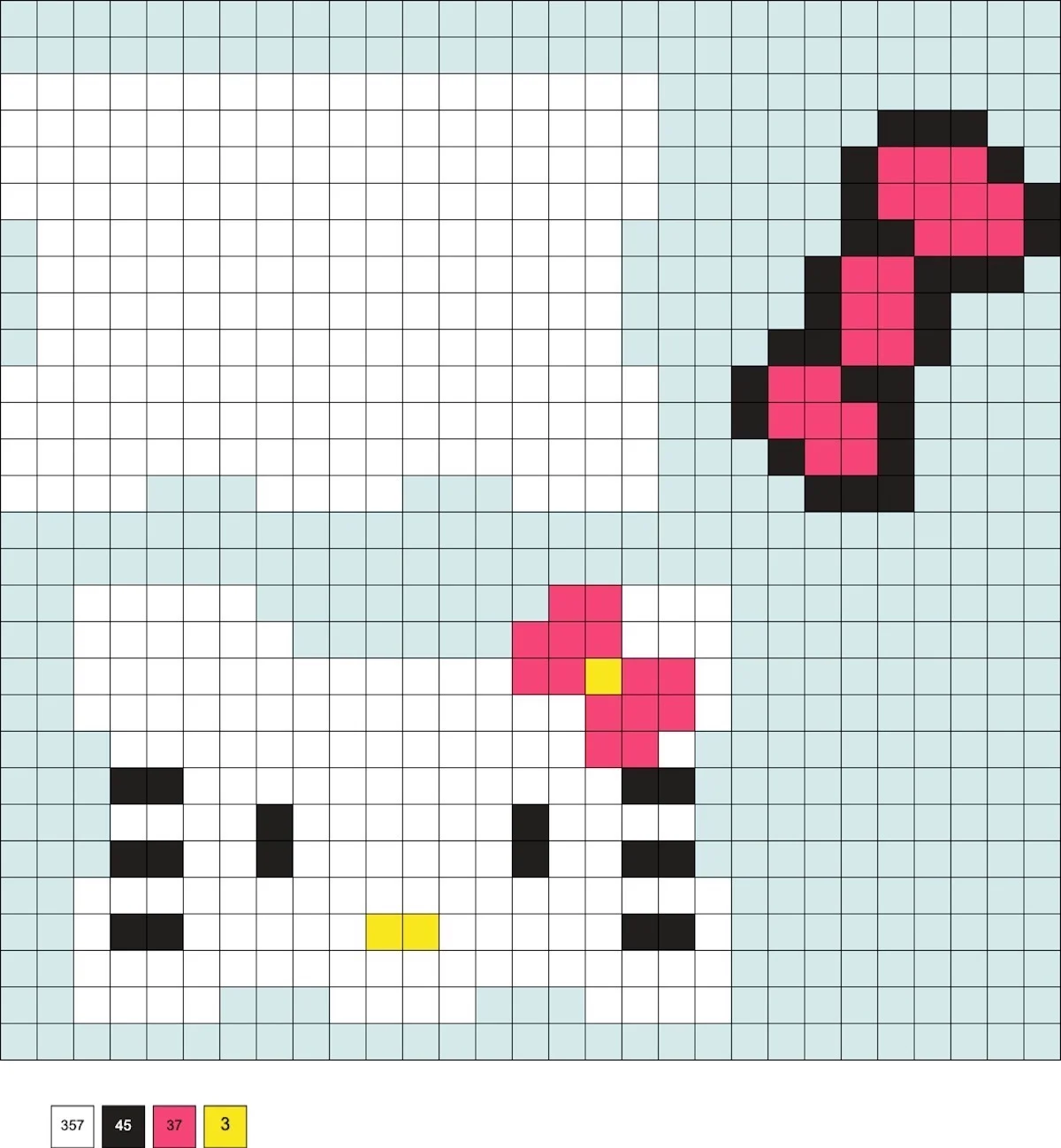 Hello Kitty Organizer (Made with Perler Beads!) - DIY Candy