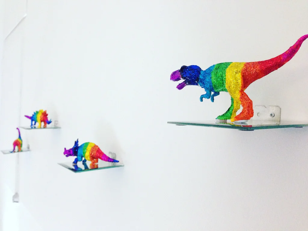 spectra striped dinosaur craft