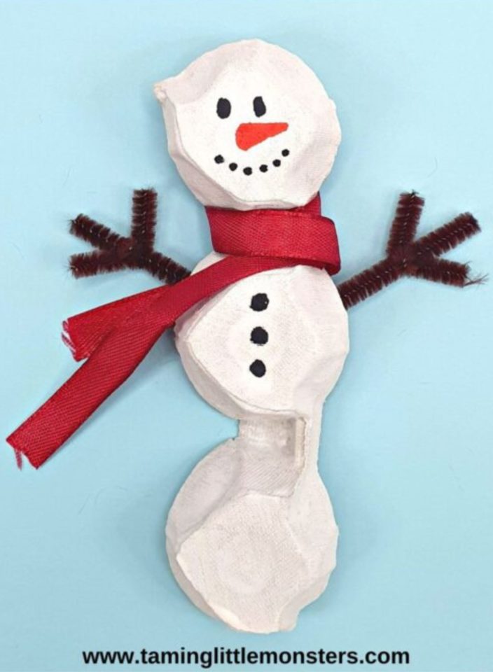 Snowman Crafts for Kids to Enjoy All Winter Long! - DIY Candy