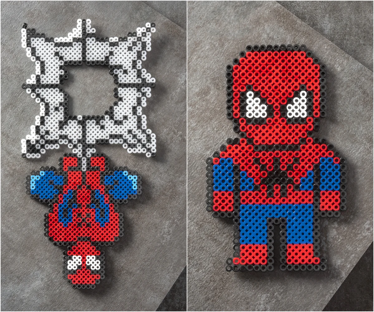 Spiderman perler feature image