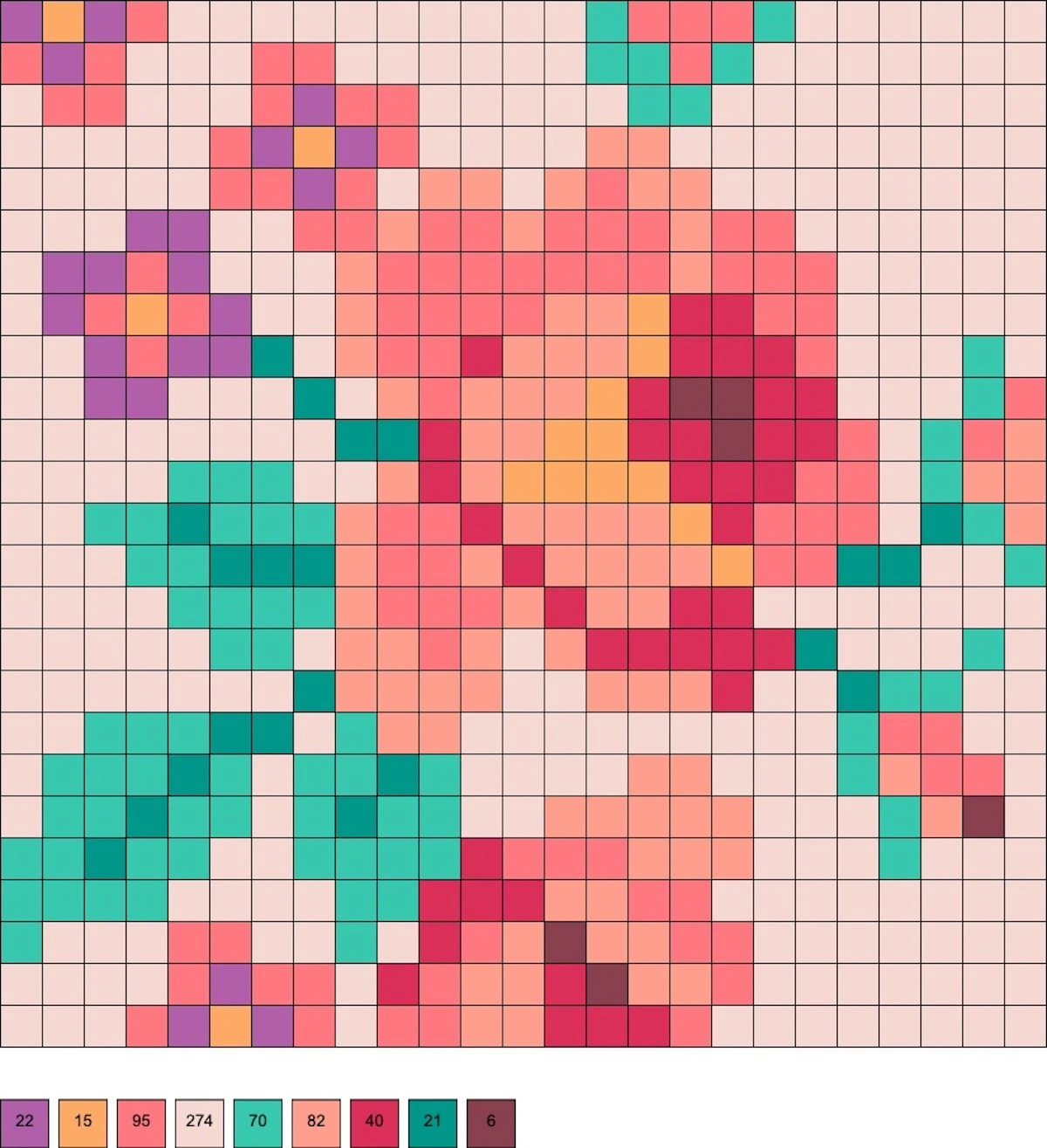 Flower perler deals bead patterns