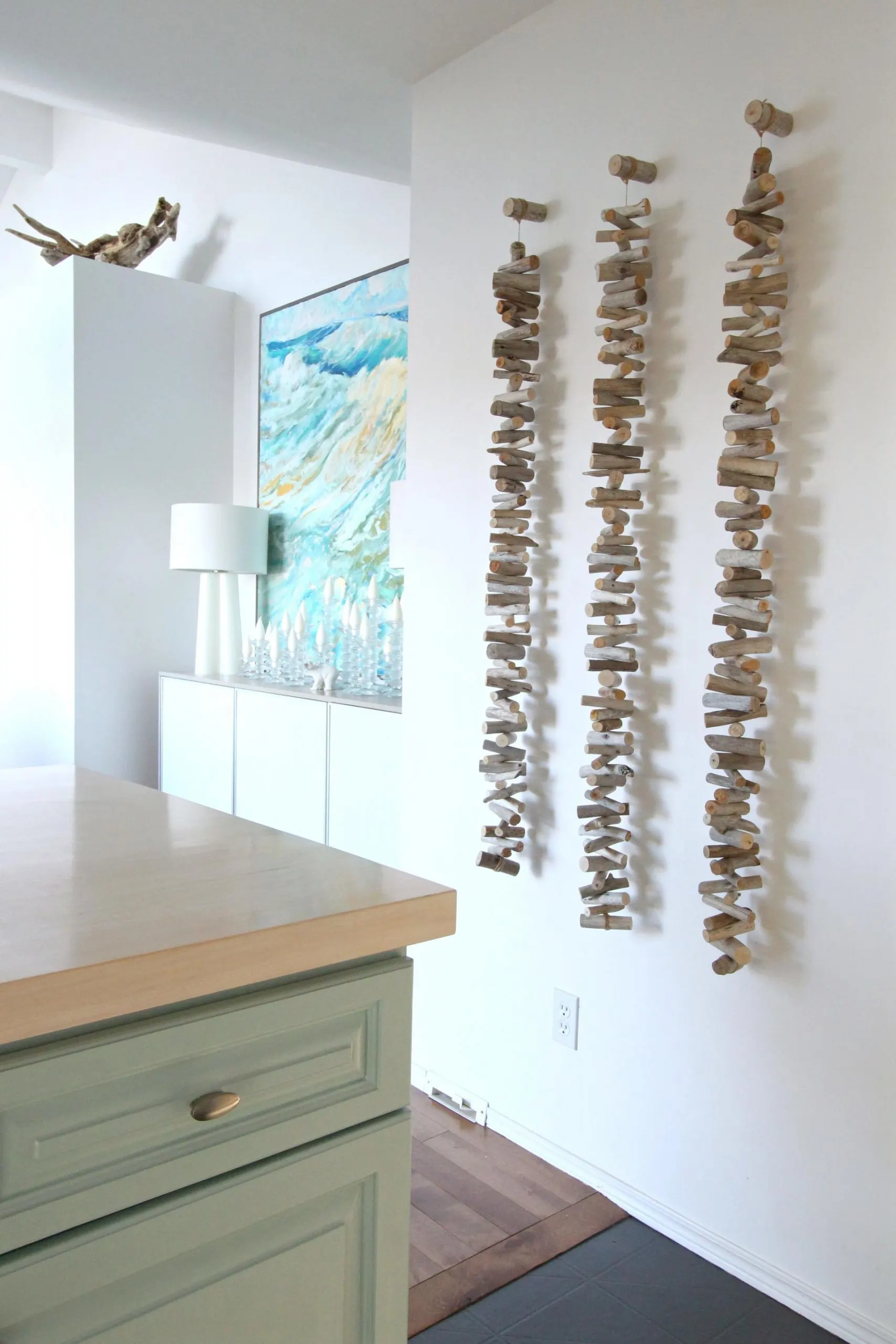 driftwood wall hanging tutorial