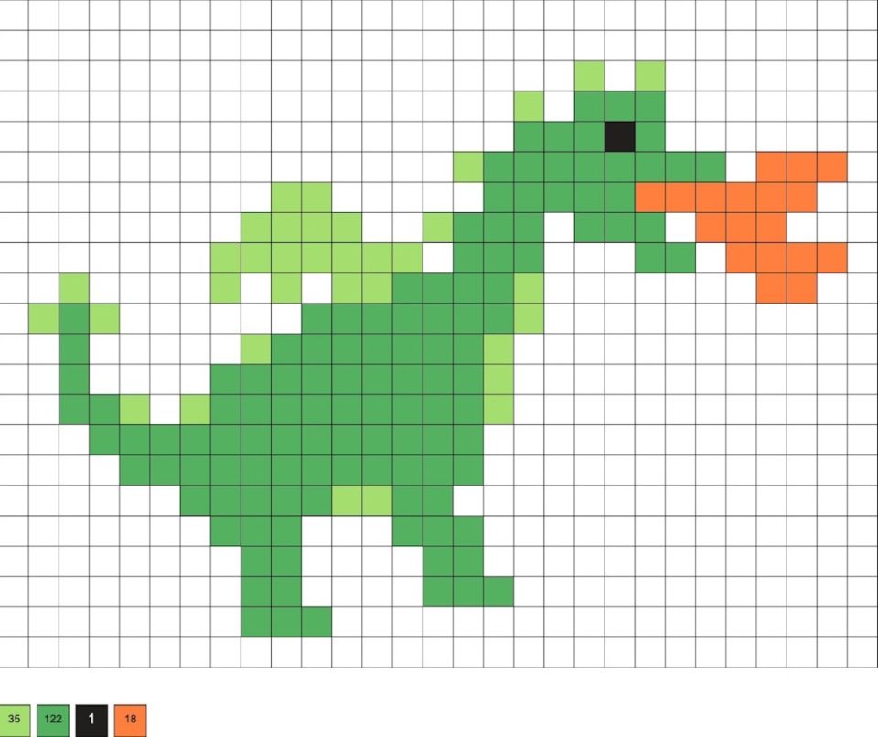 Dragon Perler Beads (20 Free Patterns!) - DIY Candy