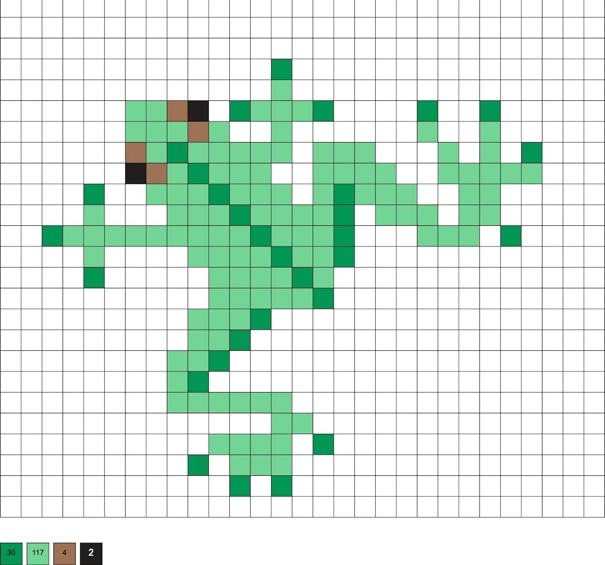 frog melty beads