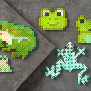 frog perler beads