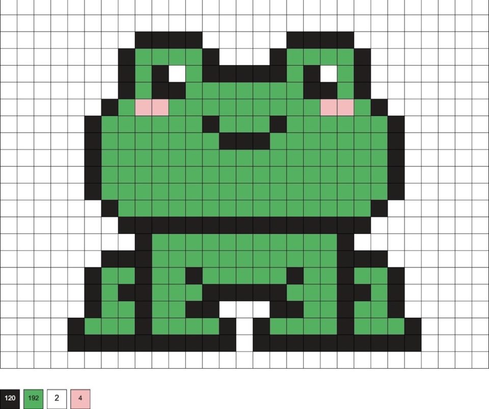 Frog Perler Beads (35+ Free Patterns!) - DIY Candy