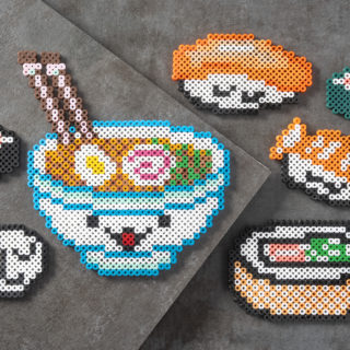 hama beads sushi