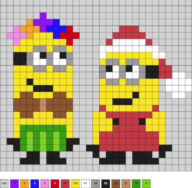 Minion Perler Beads (30+ Free Patterns) - DIY Candy