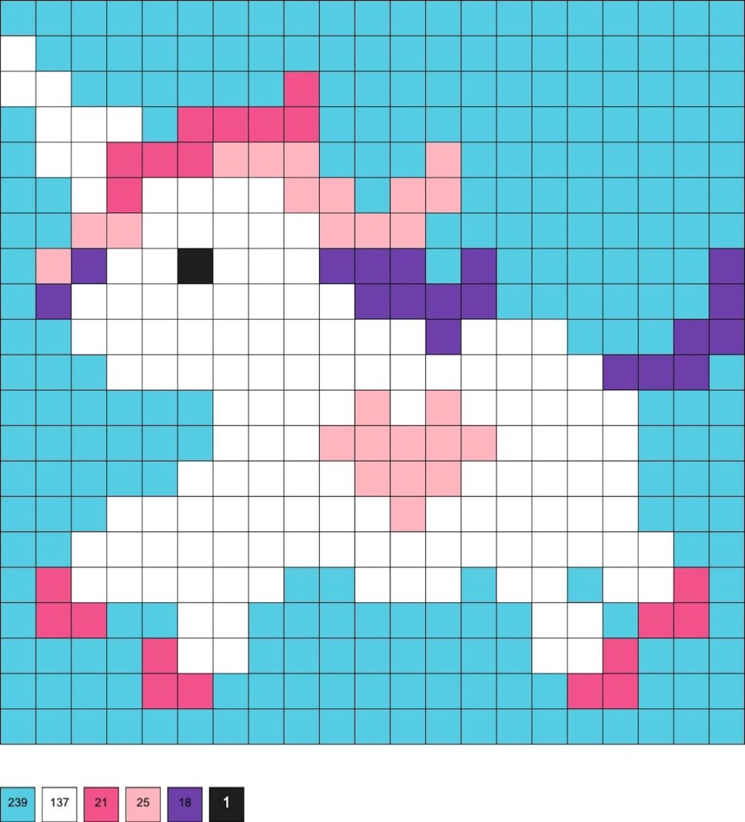 Unicorn Perler Beads (30+ Free Patterns) - DIY Candy