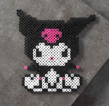 Kuromi Perler Beads (20+ Free Patterns) - DIY Candy