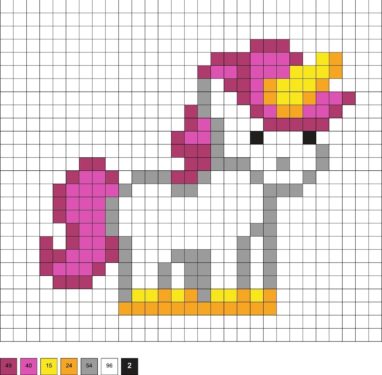 Unicorn Perler Beads (30+ Free Patterns) - DIY Candy