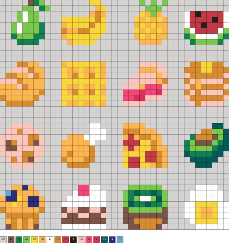 Food Perler Beads (75+ Free Patterns!) - DIY Candy