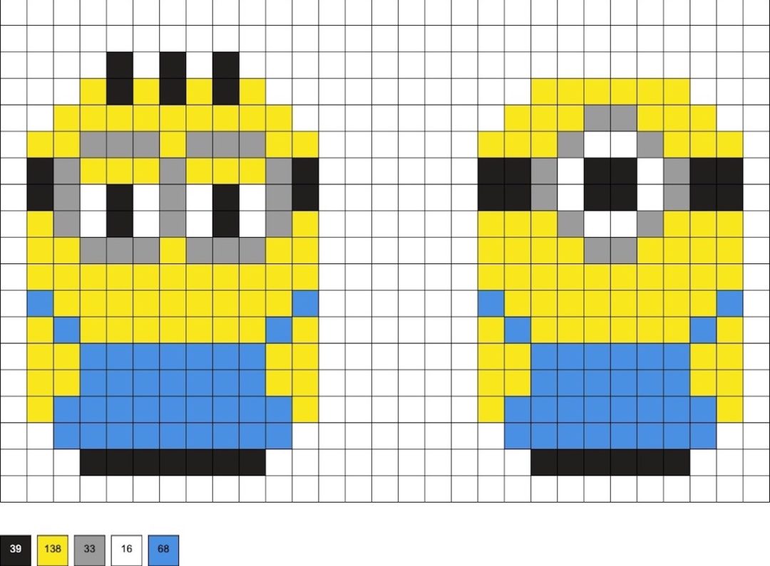 Minion Perler Beads (30+ Free Patterns) - DIY Candy