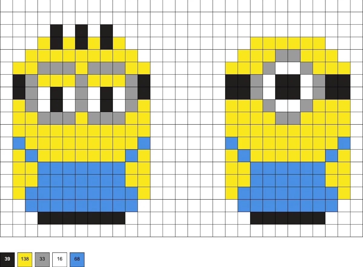 minion fuse beads