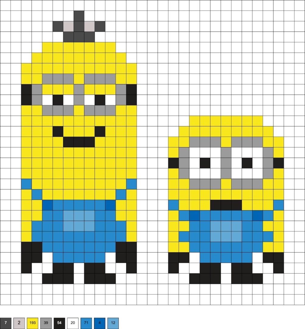 Minion Perler Beads (30+ Free Patterns) - DIY Candy