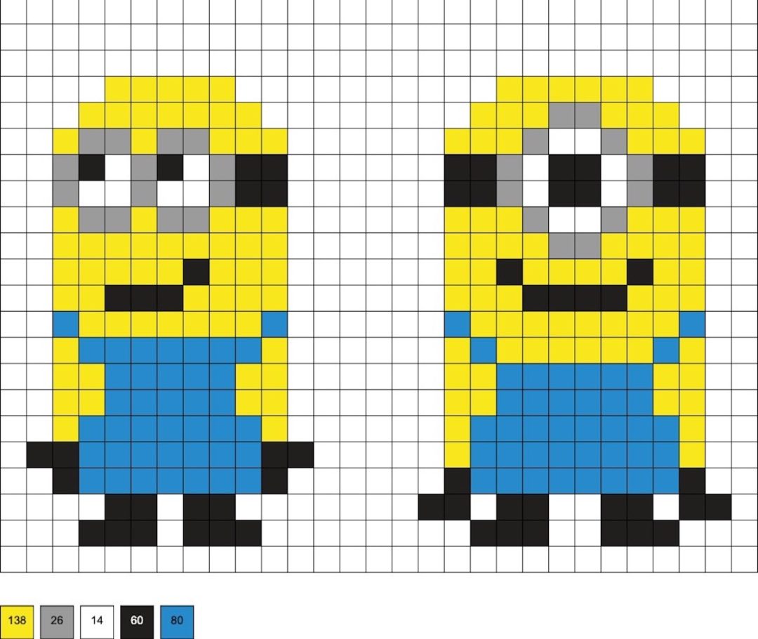 Minion Perler Beads (30+ Free Patterns) - DIY Candy