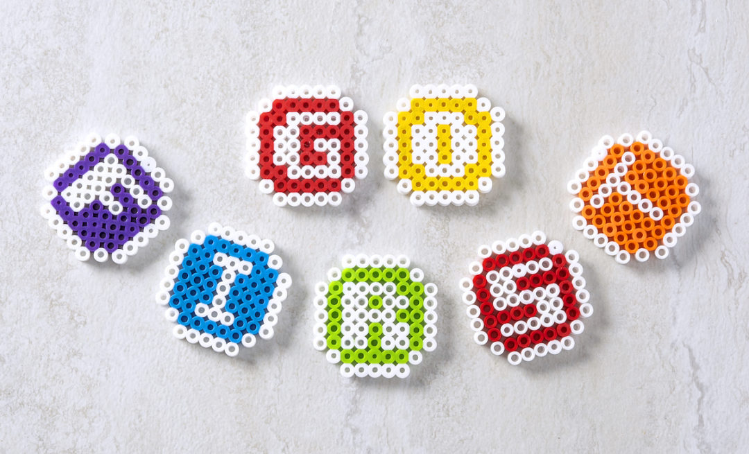 Perler Bead Letters (Six Alphabets) - DIY Candy