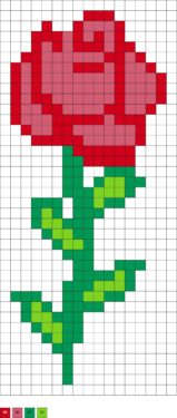 Flower Perler Beads (35+ Free Patterns!) - DIY Candy