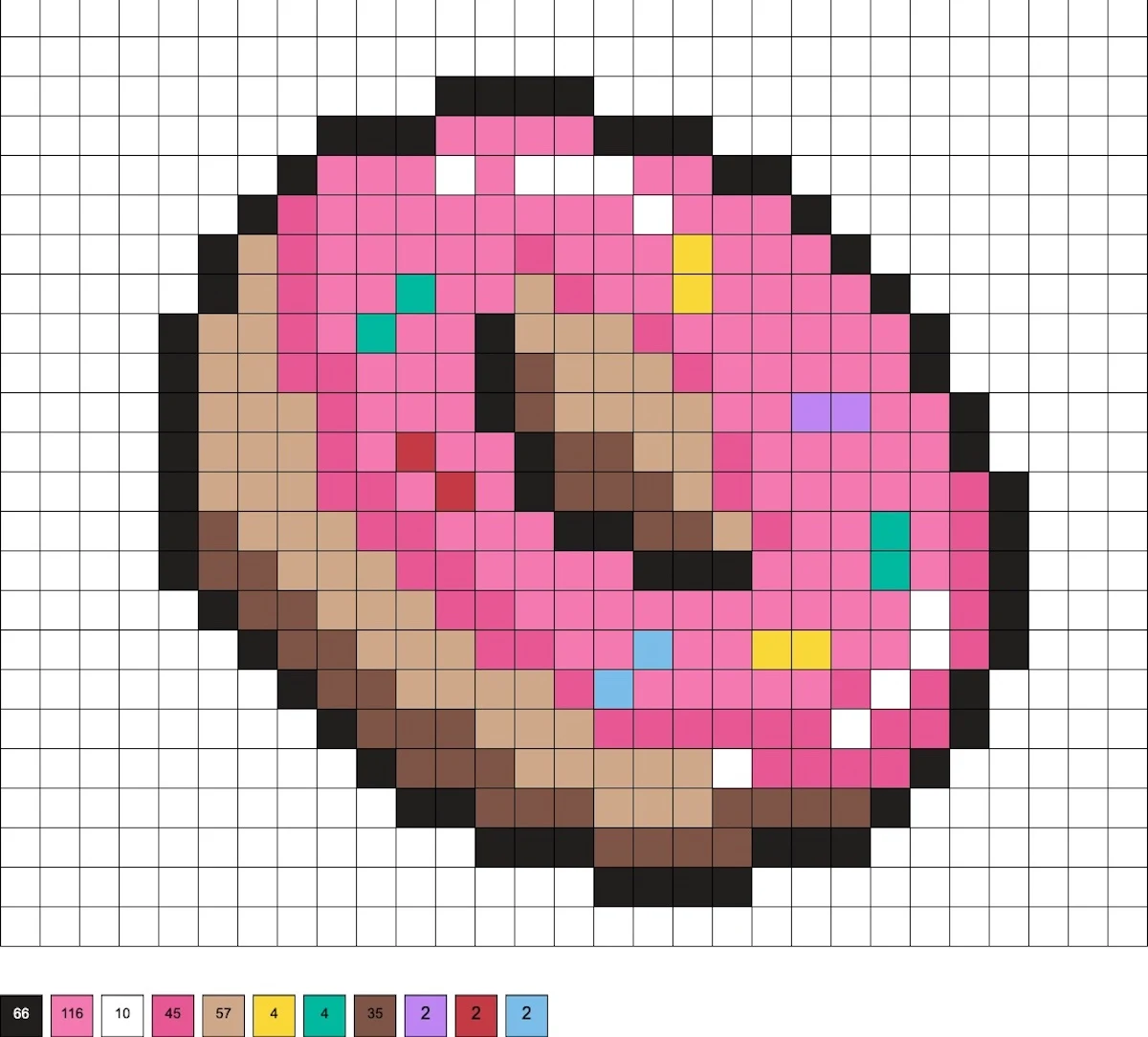 perler beads donuts
