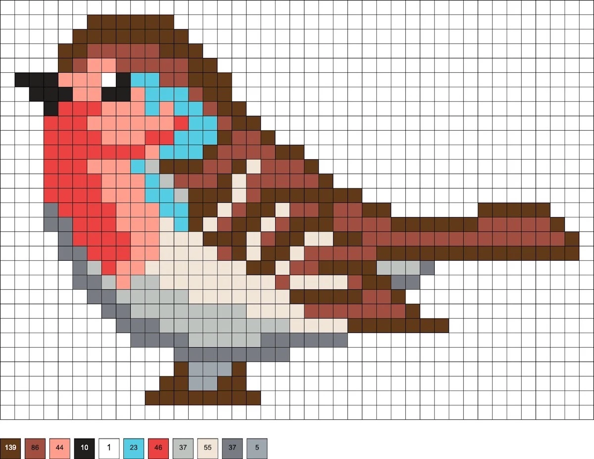 perler bird