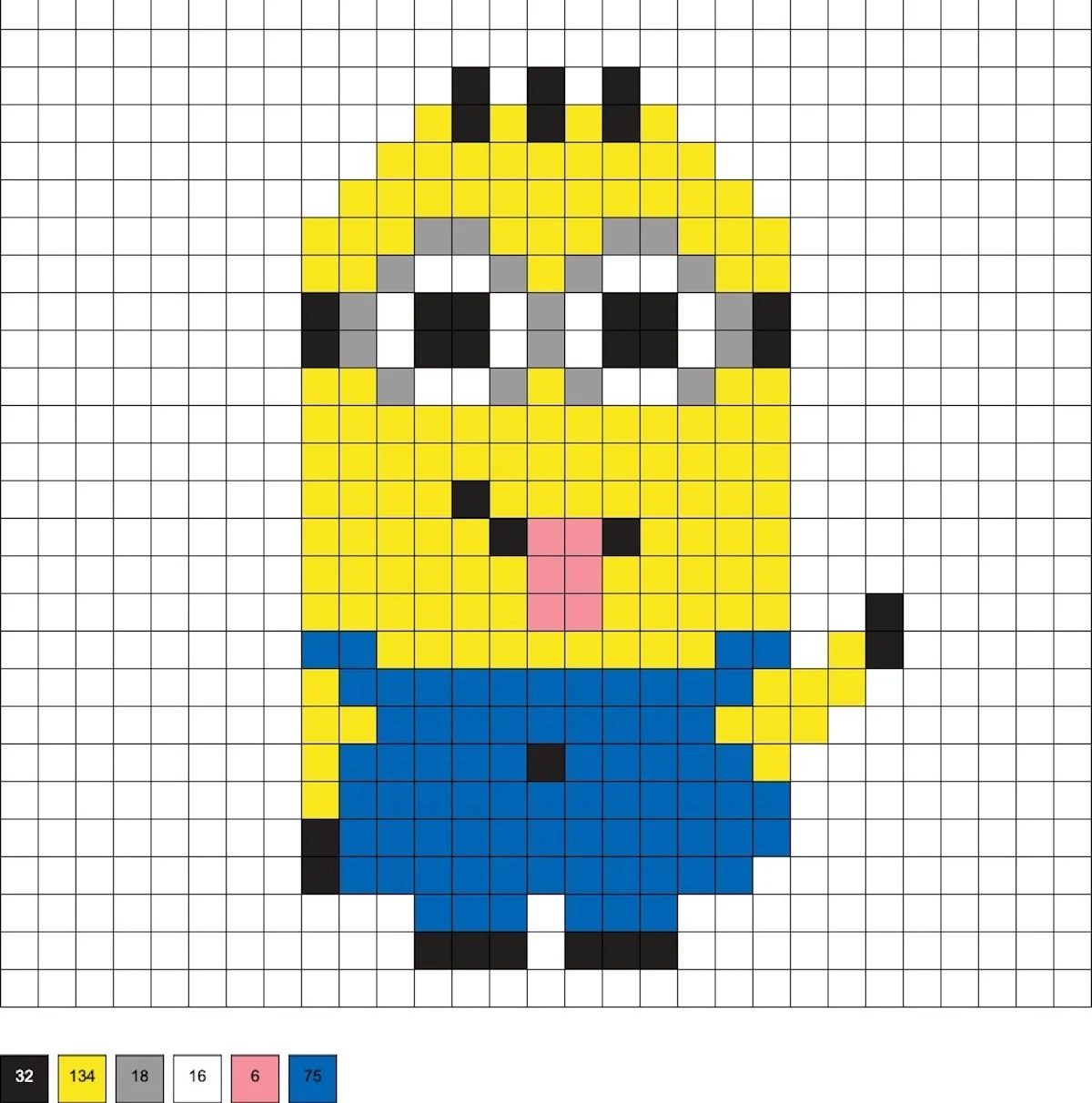 phil minion perler beads