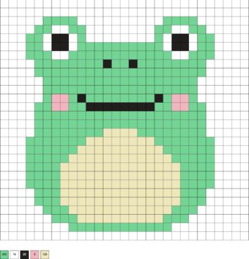 Frog Perler Beads (35+ Free Patterns!) - DIY Candy