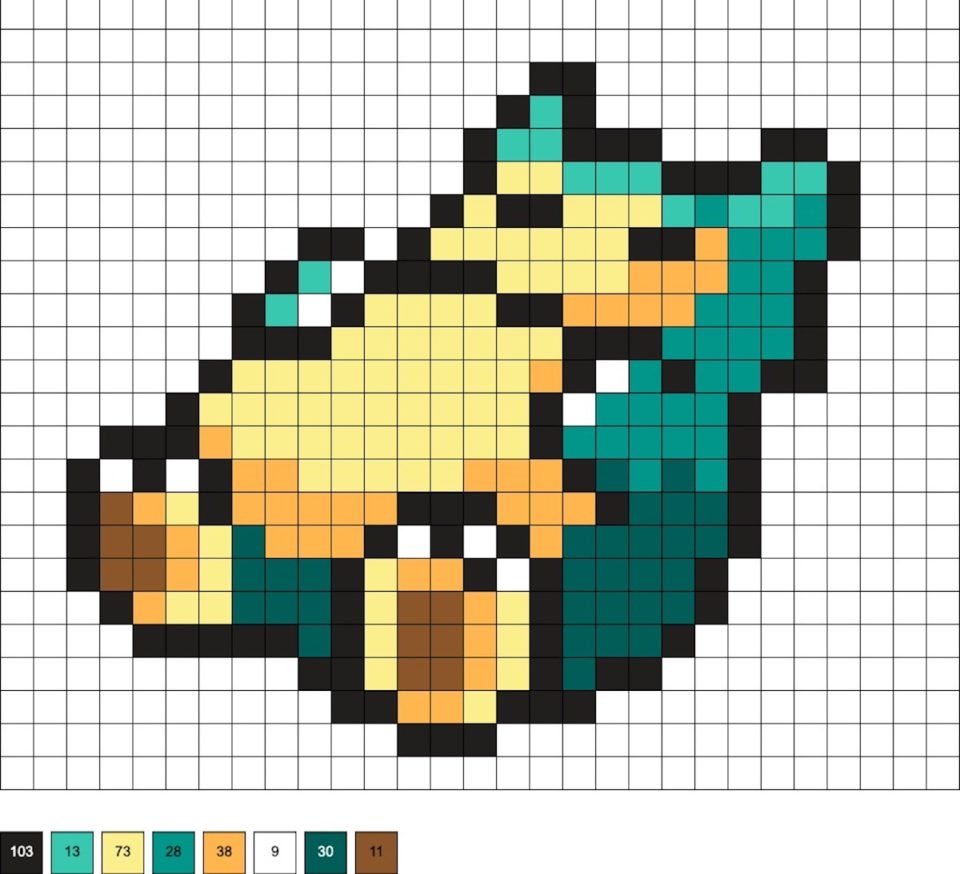 Pokemon Perler Beads (50+ Patterns!) - DIY Candy