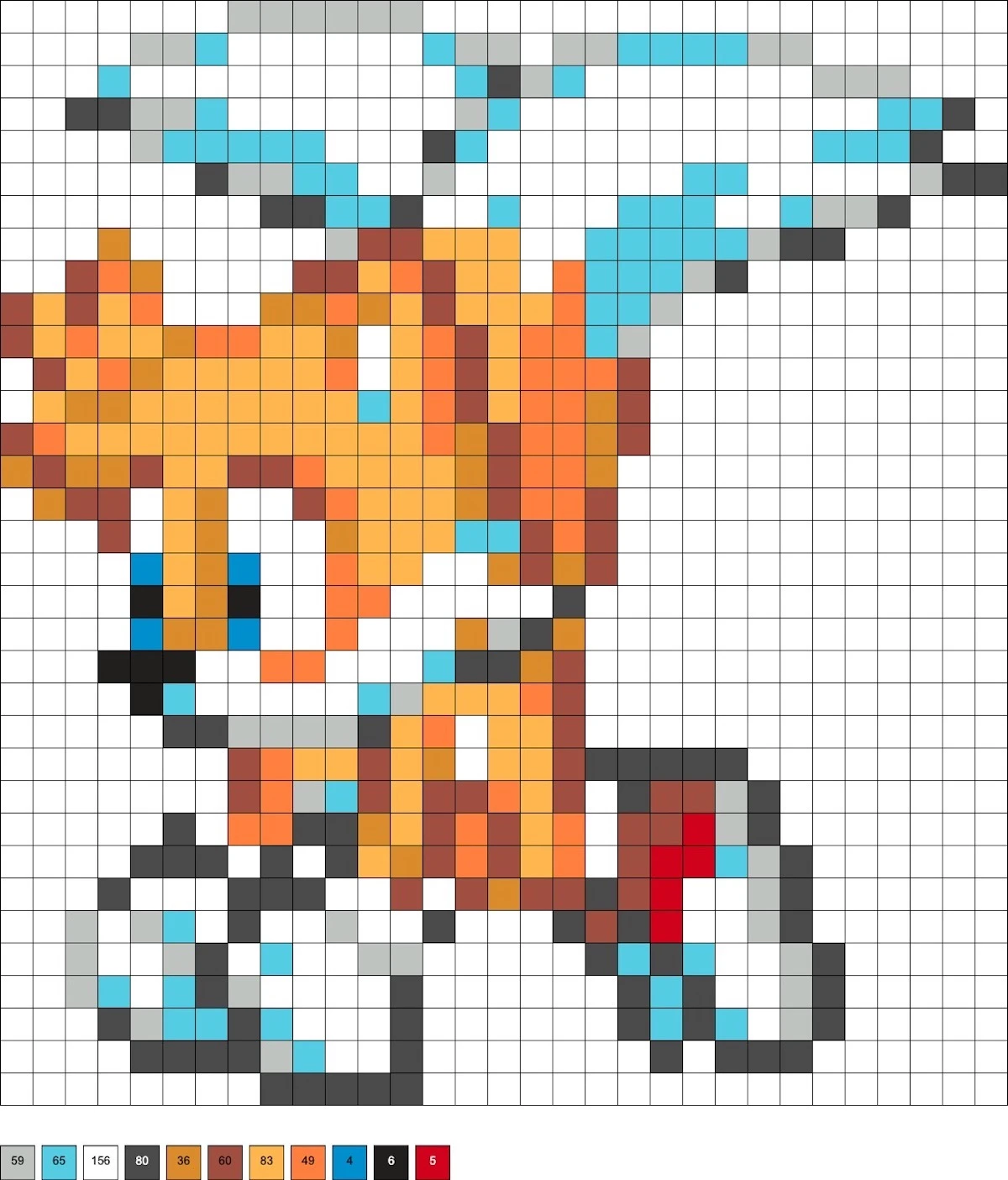 Colors Live - Super Tails Pixel by BanjiplayzFlame