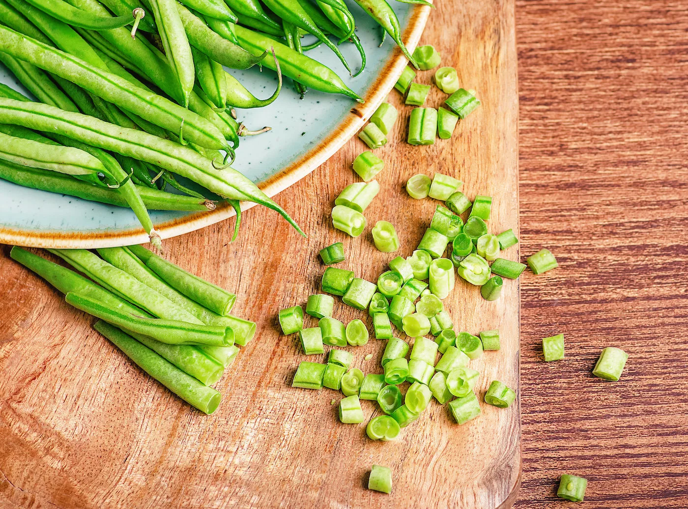 Cut-pieces-of-green-beans
