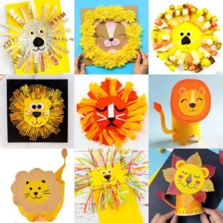 lion crafts that will have kids roaring