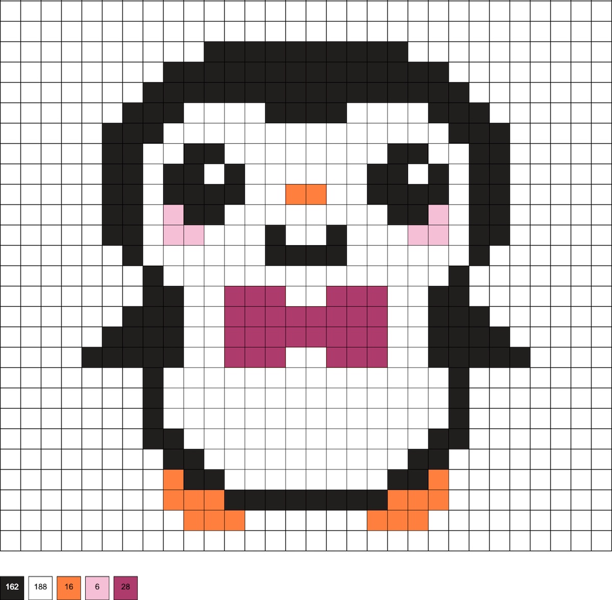 penguin in a bow tie