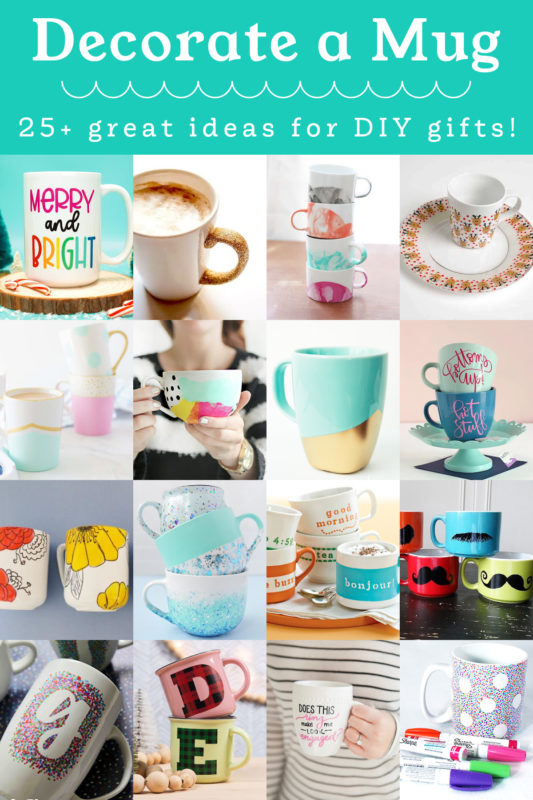 Decorate Mugs with These Fun and Easy Ideas! - DIY Candy