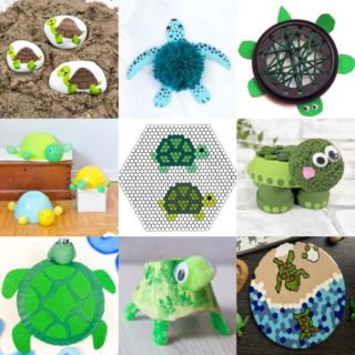 over 30 turtle crafts your kids will love