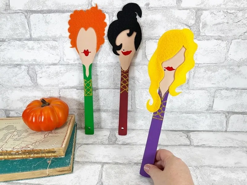 Sanderson Sisters Spoons DIY