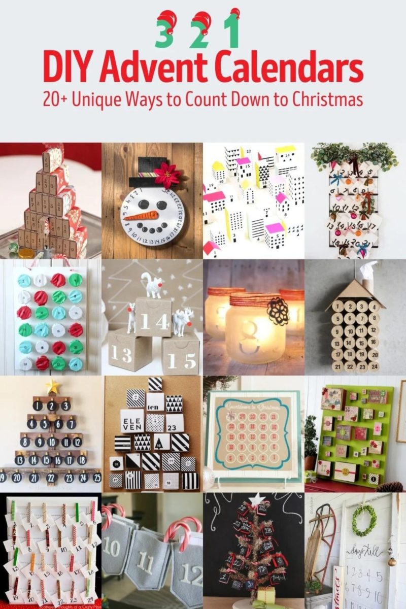 Unique DIY Advent Calendars You've Never Seen DIY Candy