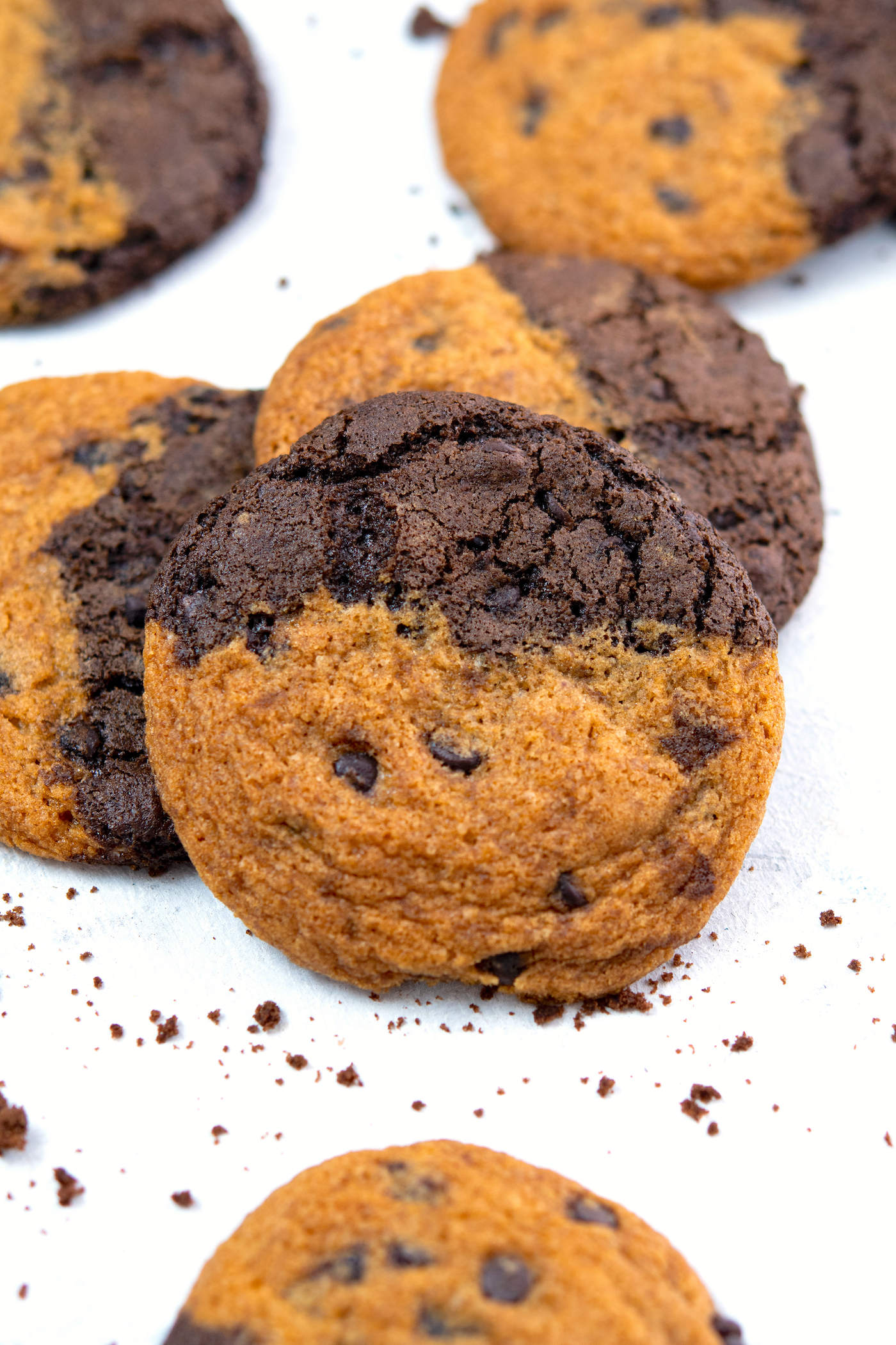 chocolate chip brownie cookies