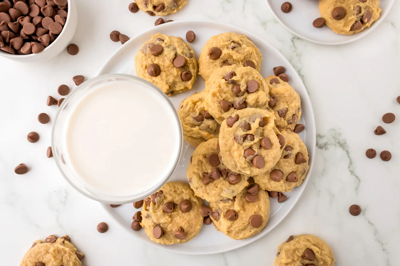 chocolate chip cookies with pudding mix