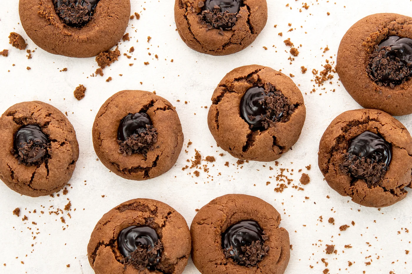 chocolate thumbprint cookie recipe