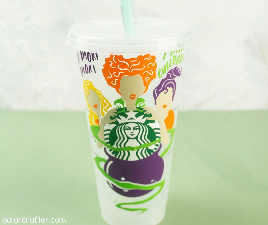 diy starbucks cup hocus pocus svg file