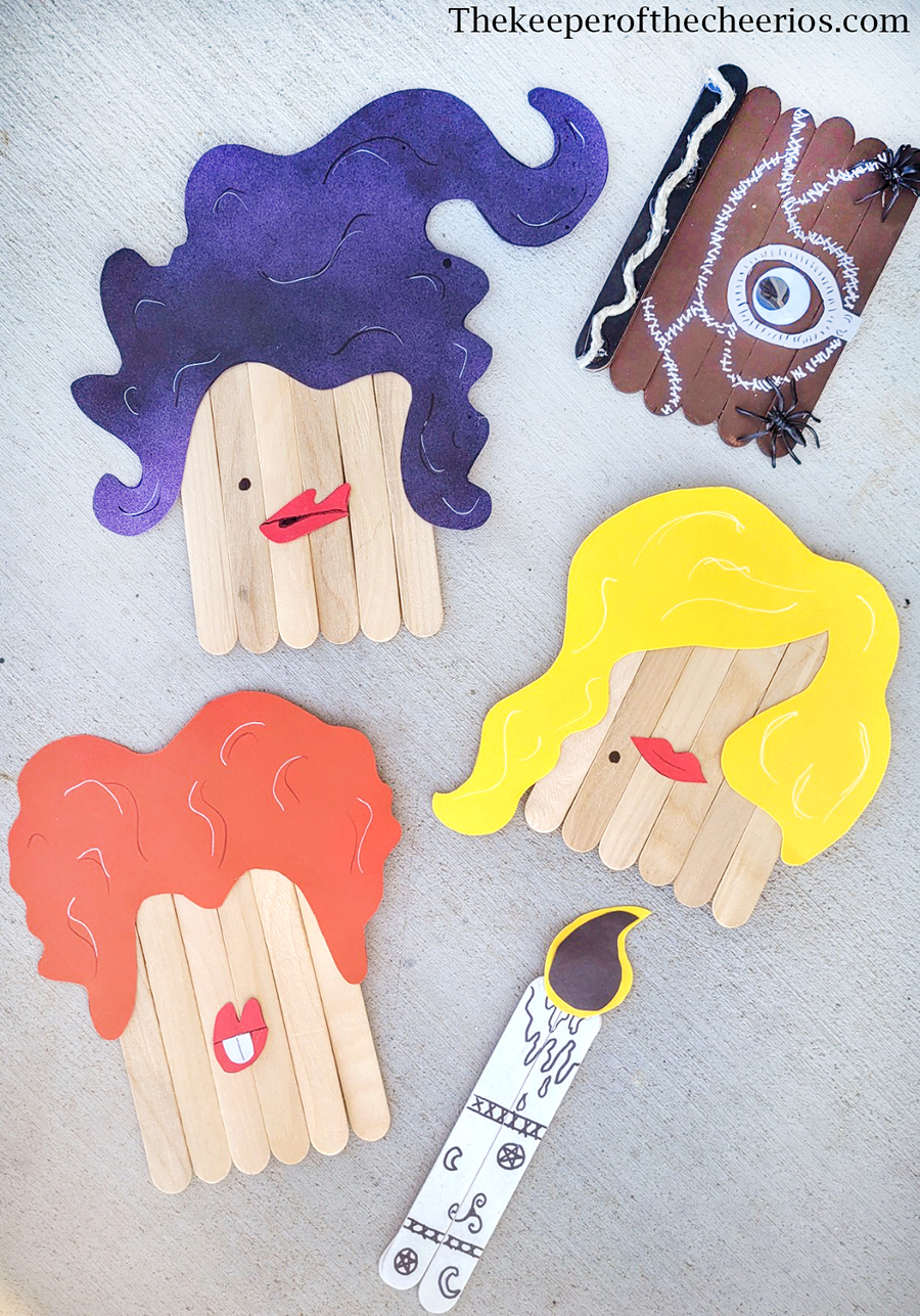 hocus pocus craft sticks