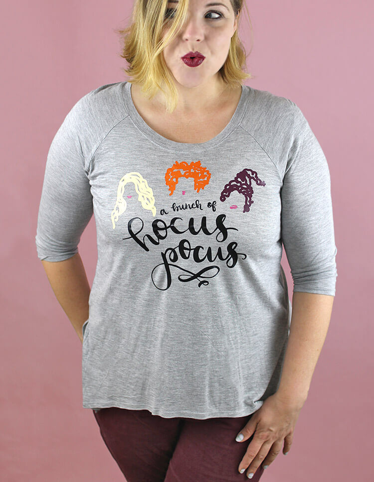 diy hocus pocus t-shirt -free svg file