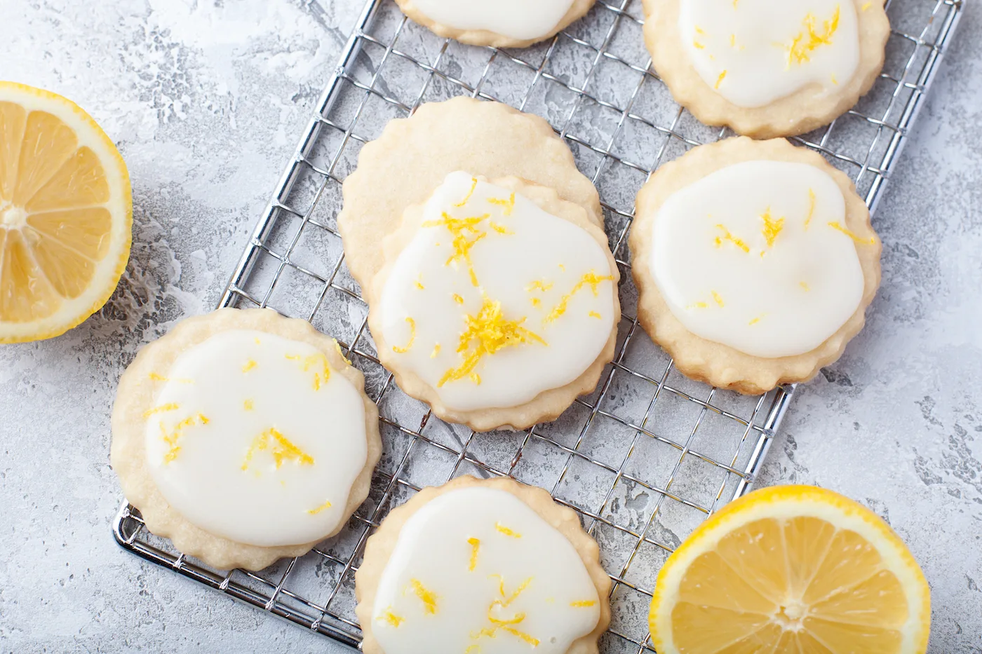 lemon shortbread cookie recipe
